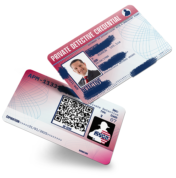 Credencial de Detective Privado
